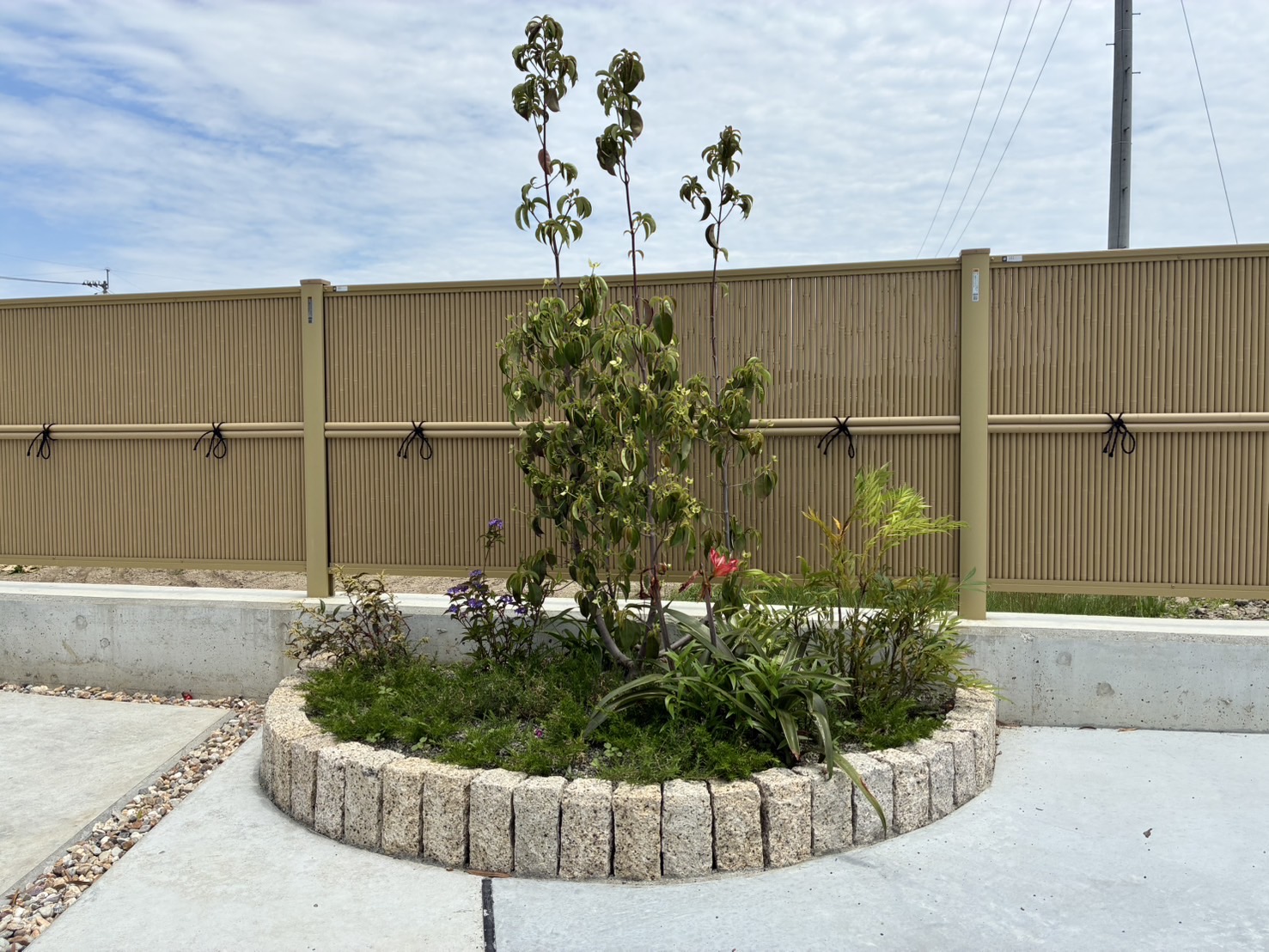 美しい庭園施工例1